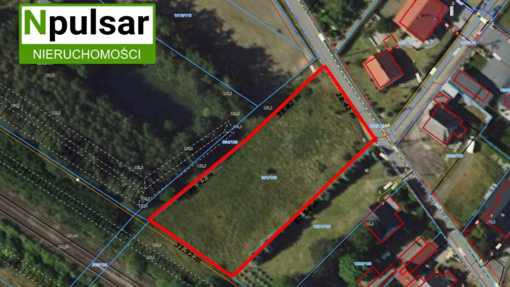Działka budowlana 1939 m² – Dobrzeń Wielki