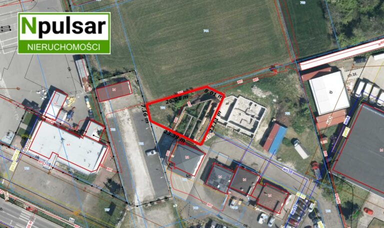 Działka na sprzedaż | 444 m2 | Opole ul. Kowalczyków