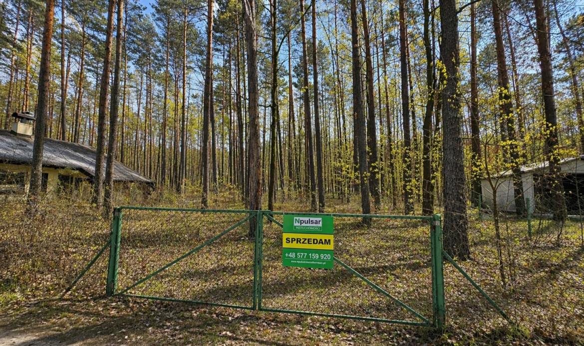 Działka letniskowo-wypoczynkowa przy ul. Leśnej w Turawie – blisko Dużego Jeziora Turawskiego