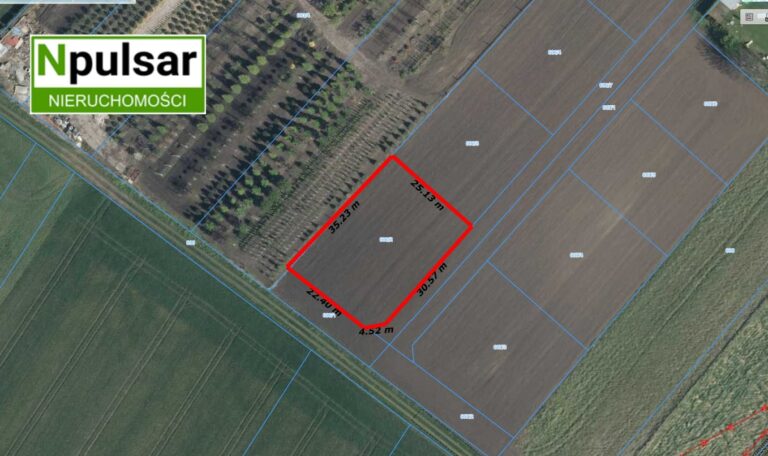 Działka na sprzedaż | 8,67 ar | Opole – Krzanowice