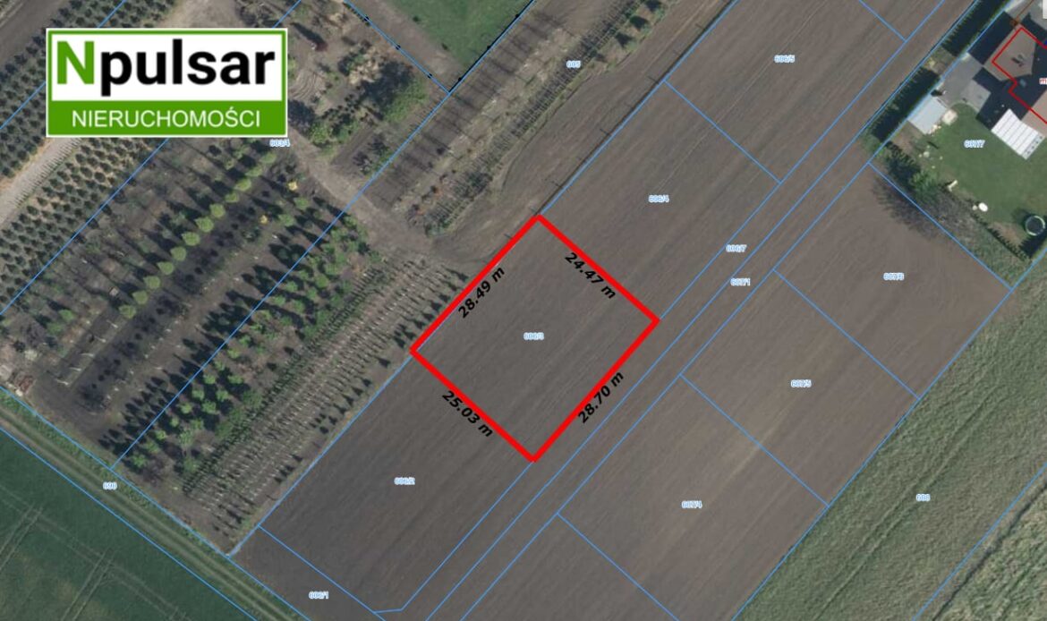 Działka na sprzedaż | 7,07 ar | Opole – Krzanowice