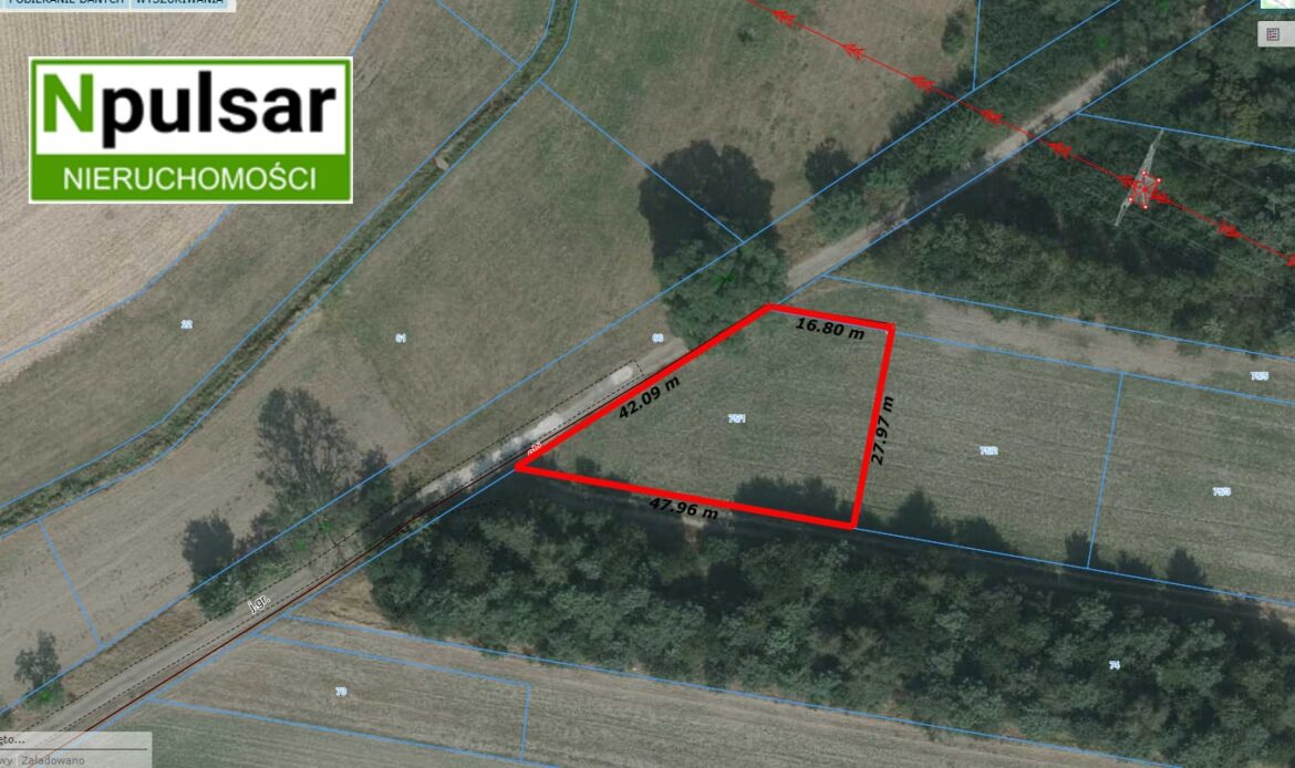 Działka na sprzedaż | 900 m2 | Komprachcice