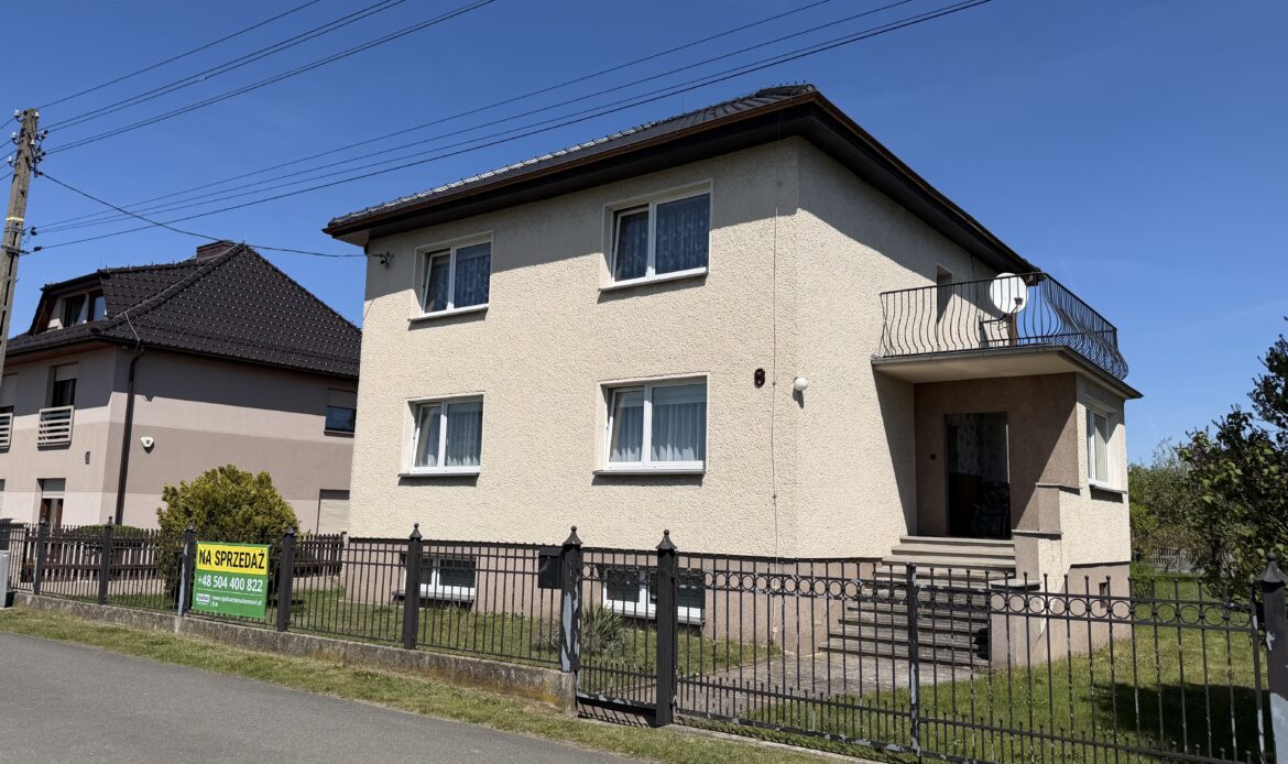 NOWA CENA! Dom na sprzedaż – Opole, Krzanowice | 160 m² | działka 10,29 arów